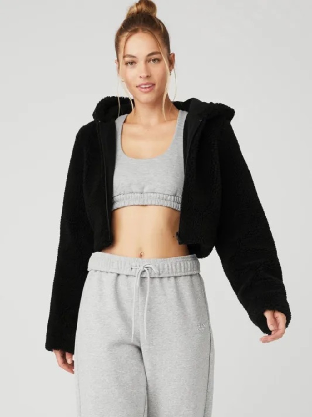 ALO Yoga LA Sherpa Jacket - Black